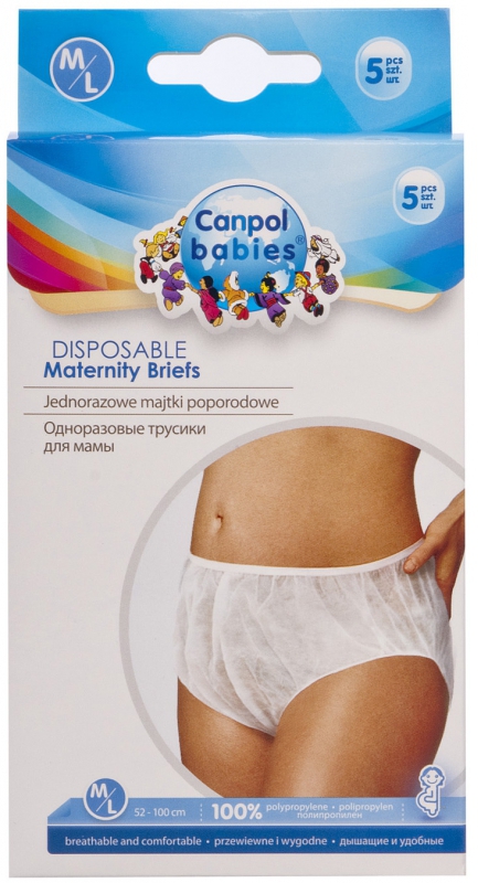 Трусики Canpol babies одноразовые для мамы (9/600) р.L/XL (60-110см) N5 уп